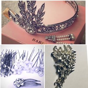 Crystal Hair Accessory Bundle